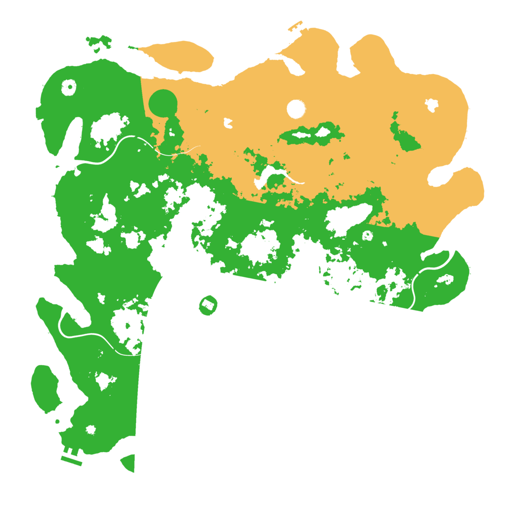Biome Rust Map: Procedural Map, Size: 4750, Seed: 692631866