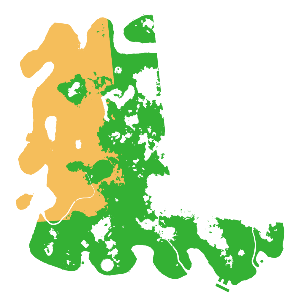 Biome Rust Map: Procedural Map, Size: 4250, Seed: 1687392562