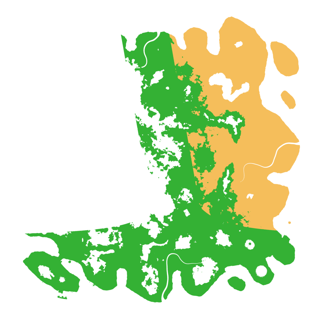 Biome Rust Map: Procedural Map, Size: 5000, Seed: 1383778200