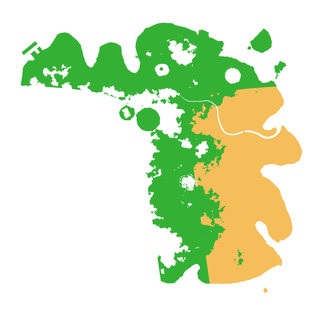 Biome Rust Map: Procedural Map, Size: 3650, Seed: 971175672