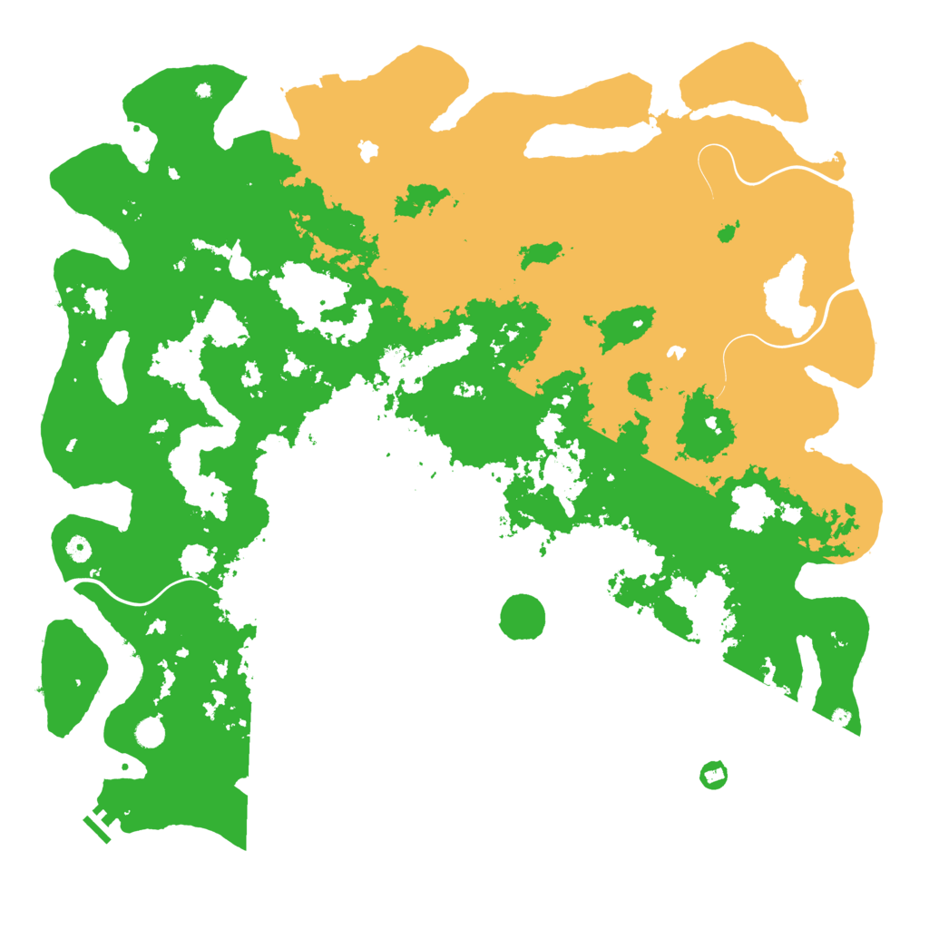 Biome Rust Map: Procedural Map, Size: 5498, Seed: 1926050420