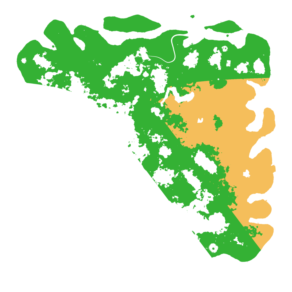 Biome Rust Map: Procedural Map, Size: 5000, Seed: 877326667