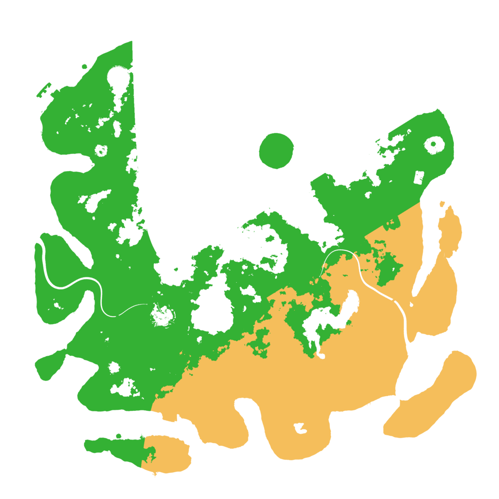 Biome Rust Map: Procedural Map, Size: 4000, Seed: 49242280
