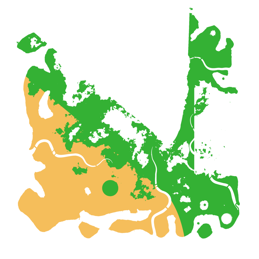 Biome Rust Map: Procedural Map, Size: 4250, Seed: 534900