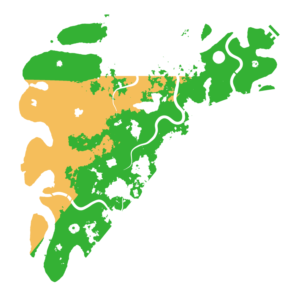 Biome Rust Map: Procedural Map, Size: 4500, Seed: 556644