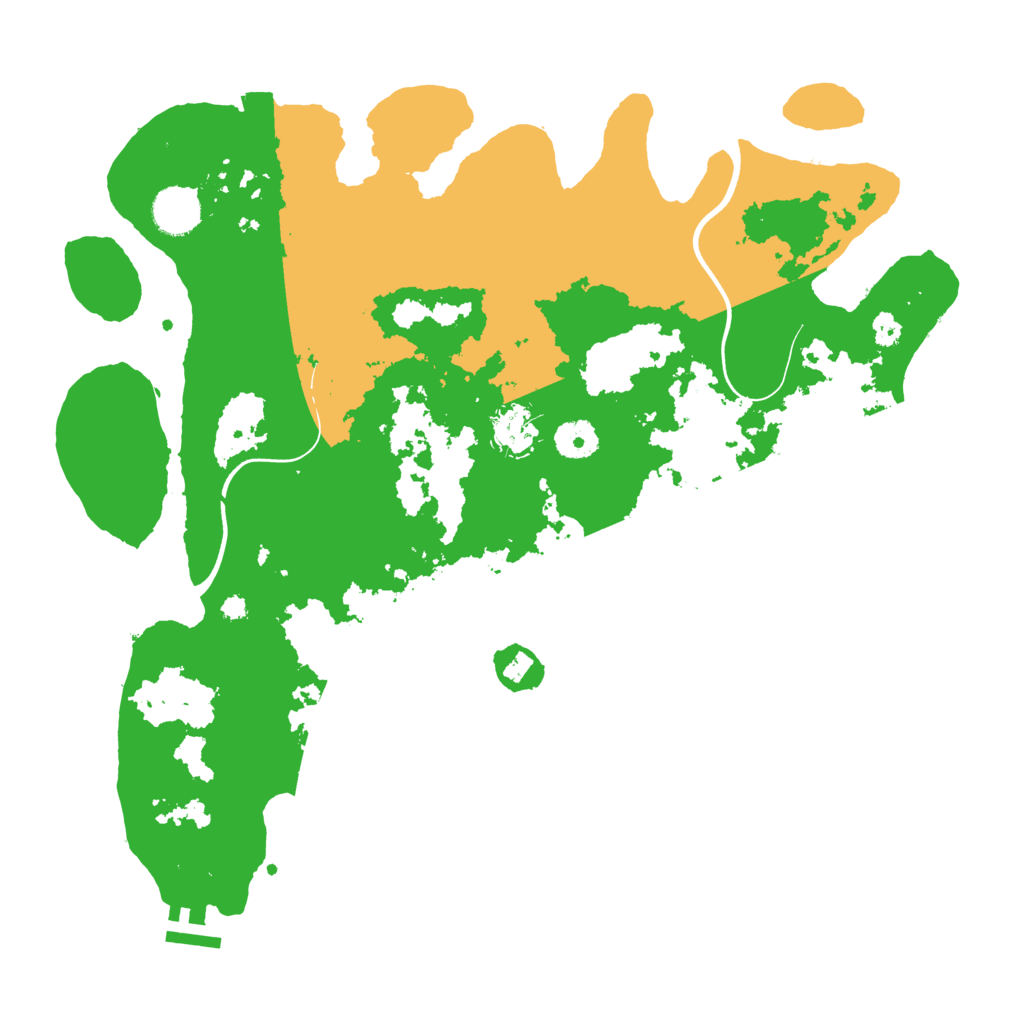 Biome Rust Map: Procedural Map, Size: 3750, Seed: 1965927311