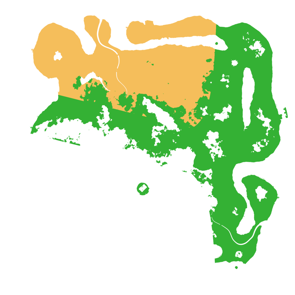 Biome Rust Map: Procedural Map, Size: 4250, Seed: 215225793