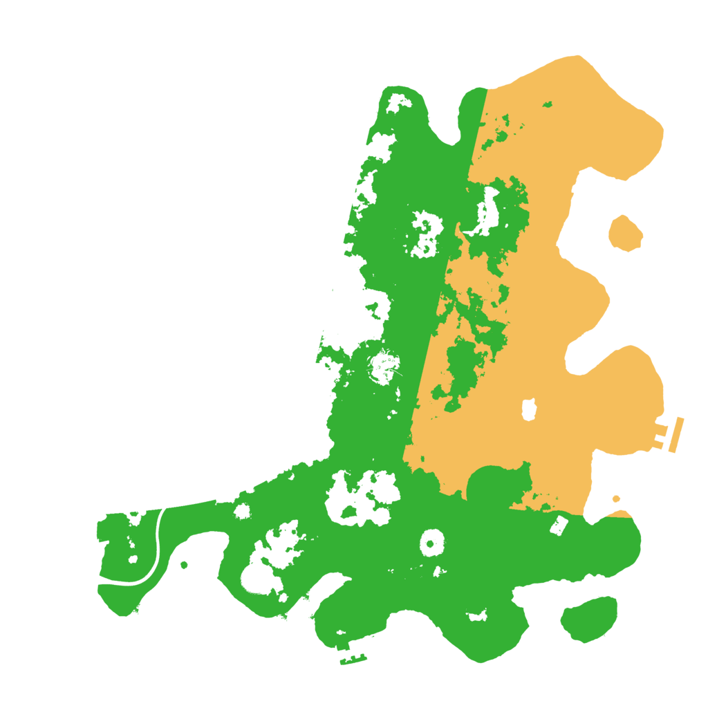 Biome Rust Map: Procedural Map, Size: 4000, Seed: 883896312