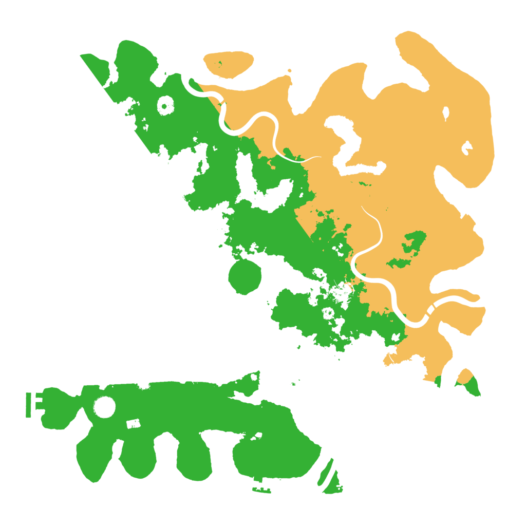 Biome Rust Map: Procedural Map, Size: 4250, Seed: 796024623