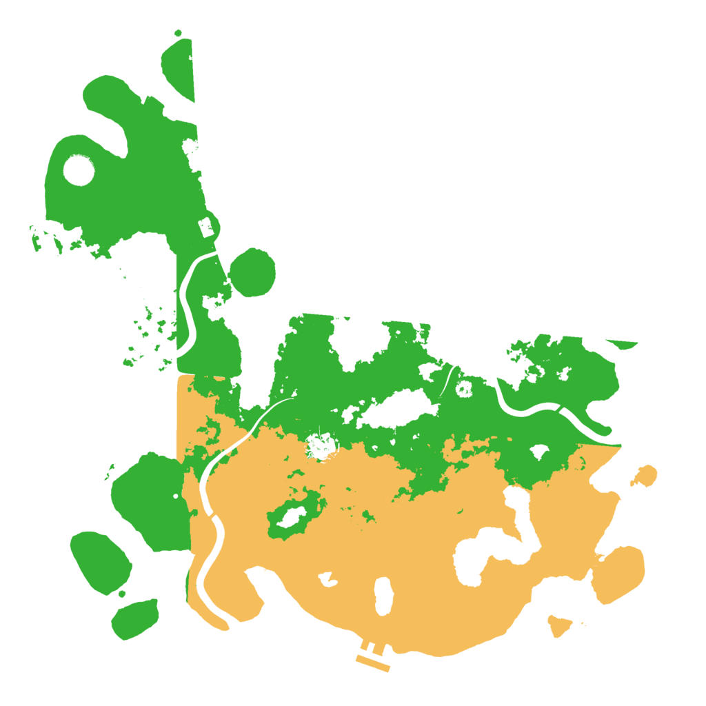Biome Rust Map: Procedural Map, Size: 4100, Seed: 98468541