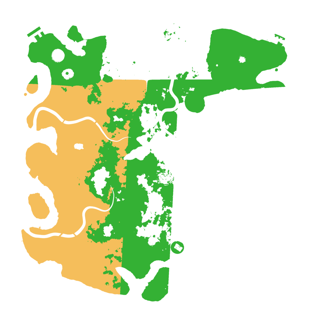 Biome Rust Map: Procedural Map, Size: 4300, Seed: 1827369