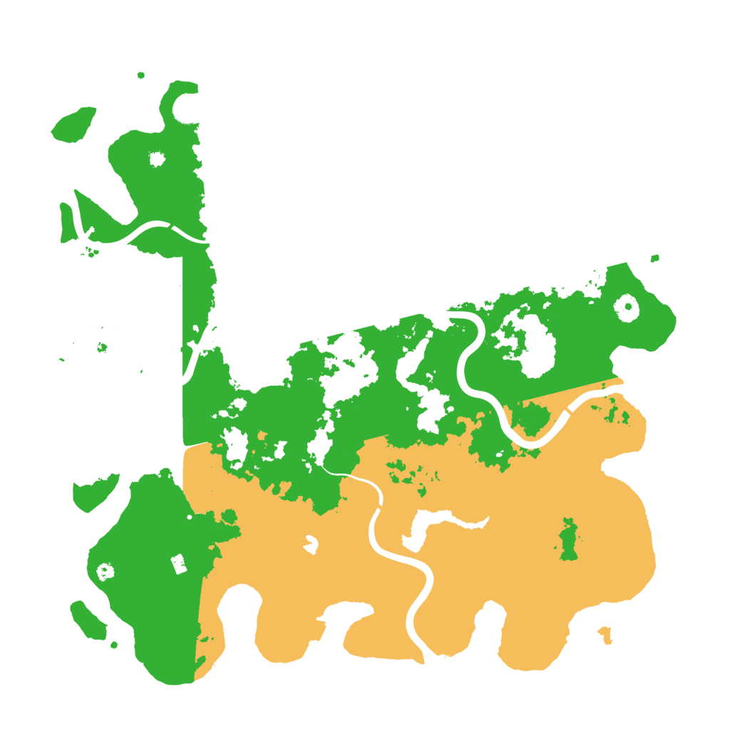 Biome Rust Map: Procedural Map, Size: 4220, Seed: 1