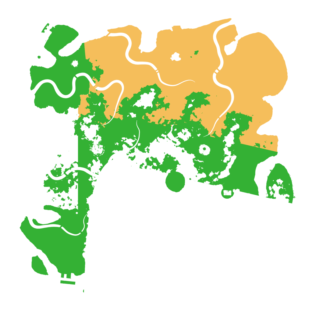 Biome Rust Map: Procedural Map, Size: 4250, Seed: 1726081214
