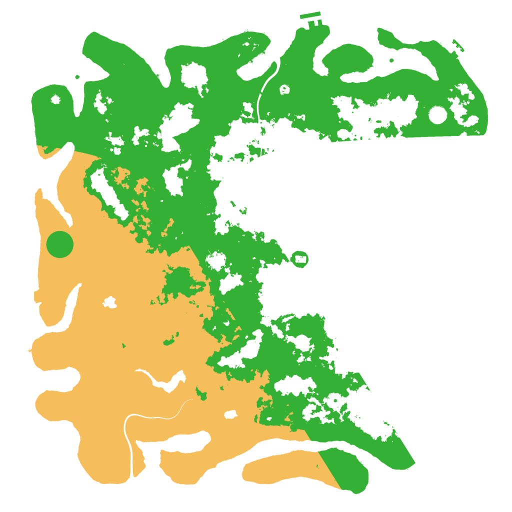 Biome Rust Map: Procedural Map, Size: 5000, Seed: 1103250311