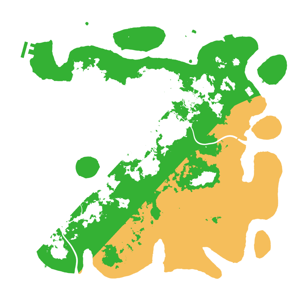 Biome Rust Map: Procedural Map, Size: 3750, Seed: 1430728280