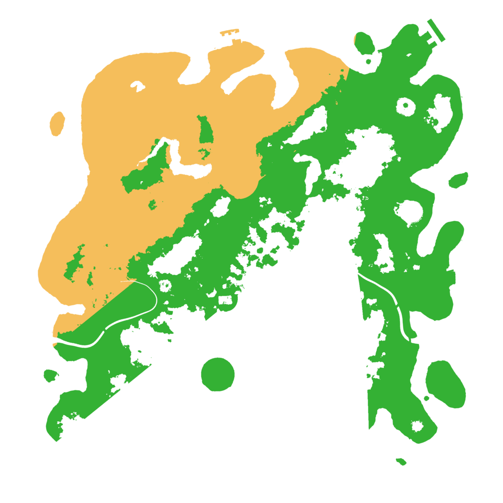 Biome Rust Map: Procedural Map, Size: 4000, Seed: 537836334