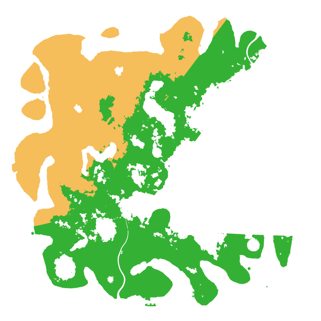 Biome Rust Map: Procedural Map, Size: 4500, Seed: 775090121