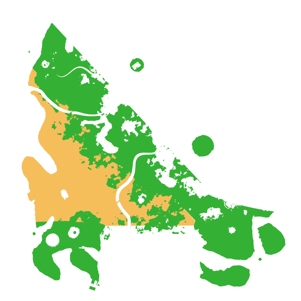 Biome Rust Map: Procedural Map, Size: 4000, Seed: 284611463