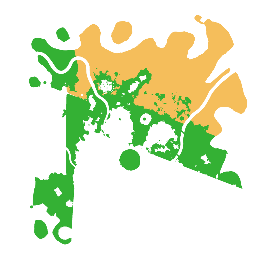 Biome Rust Map: Procedural Map, Size: 3500, Seed: 1731994262