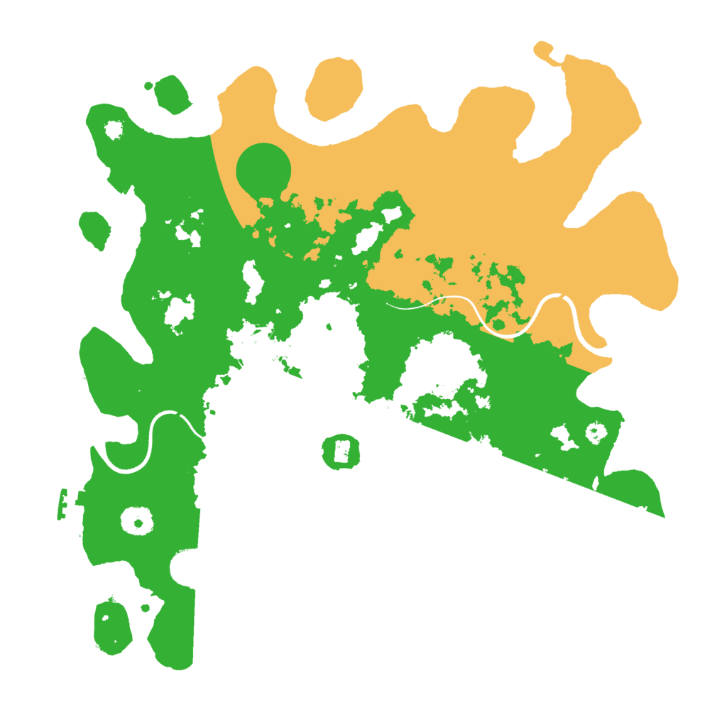 Biome Rust Map: Procedural Map, Size: 3500, Seed: 1731994262