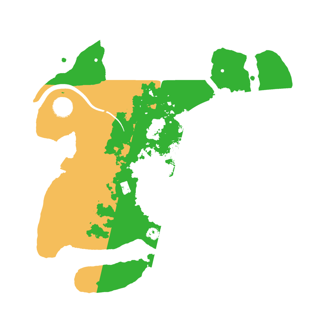 Biome Rust Map: Procedural Map, Size: 2800, Seed: 29349272