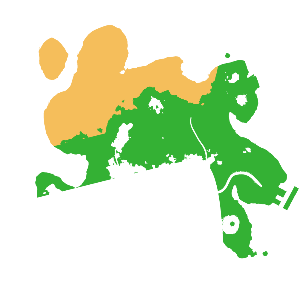 Biome Rust Map: Procedural Map, Size: 2500, Seed: 220879647