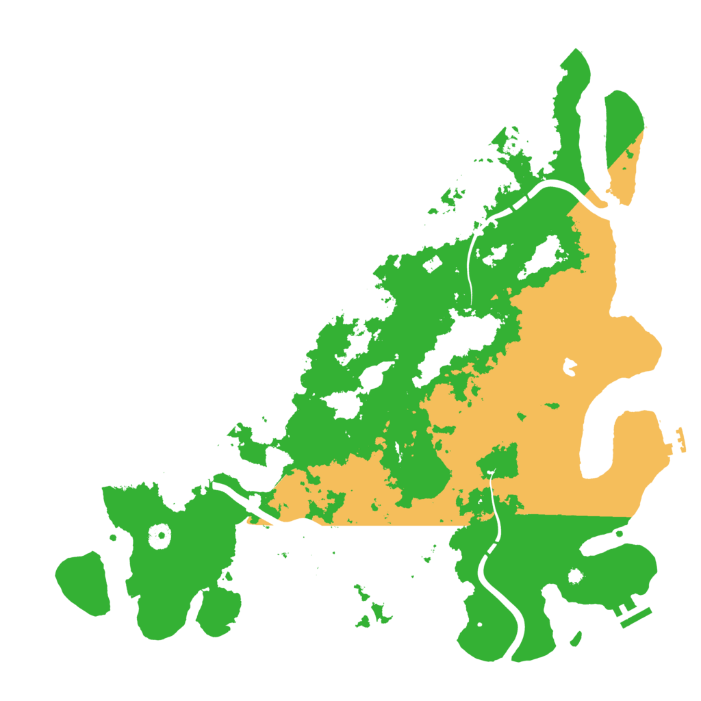 Biome Rust Map: Procedural Map, Size: 4250, Seed: 1807008535