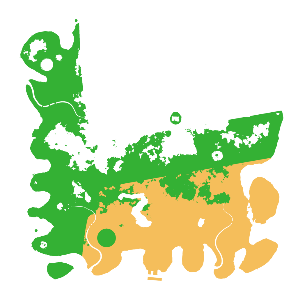 Biome Rust Map: Procedural Map, Size: 4250, Seed: 534914935