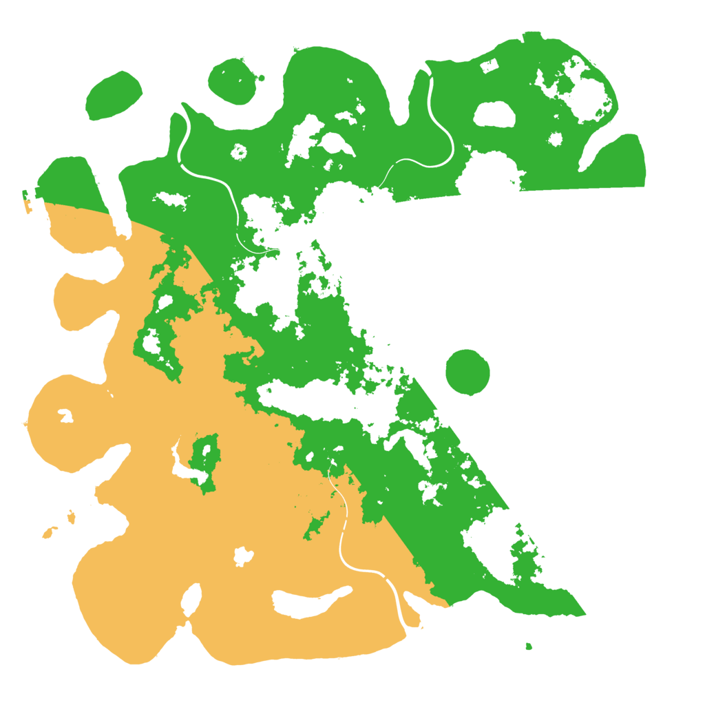 Biome Rust Map: Procedural Map, Size: 4500, Seed: 1262380888