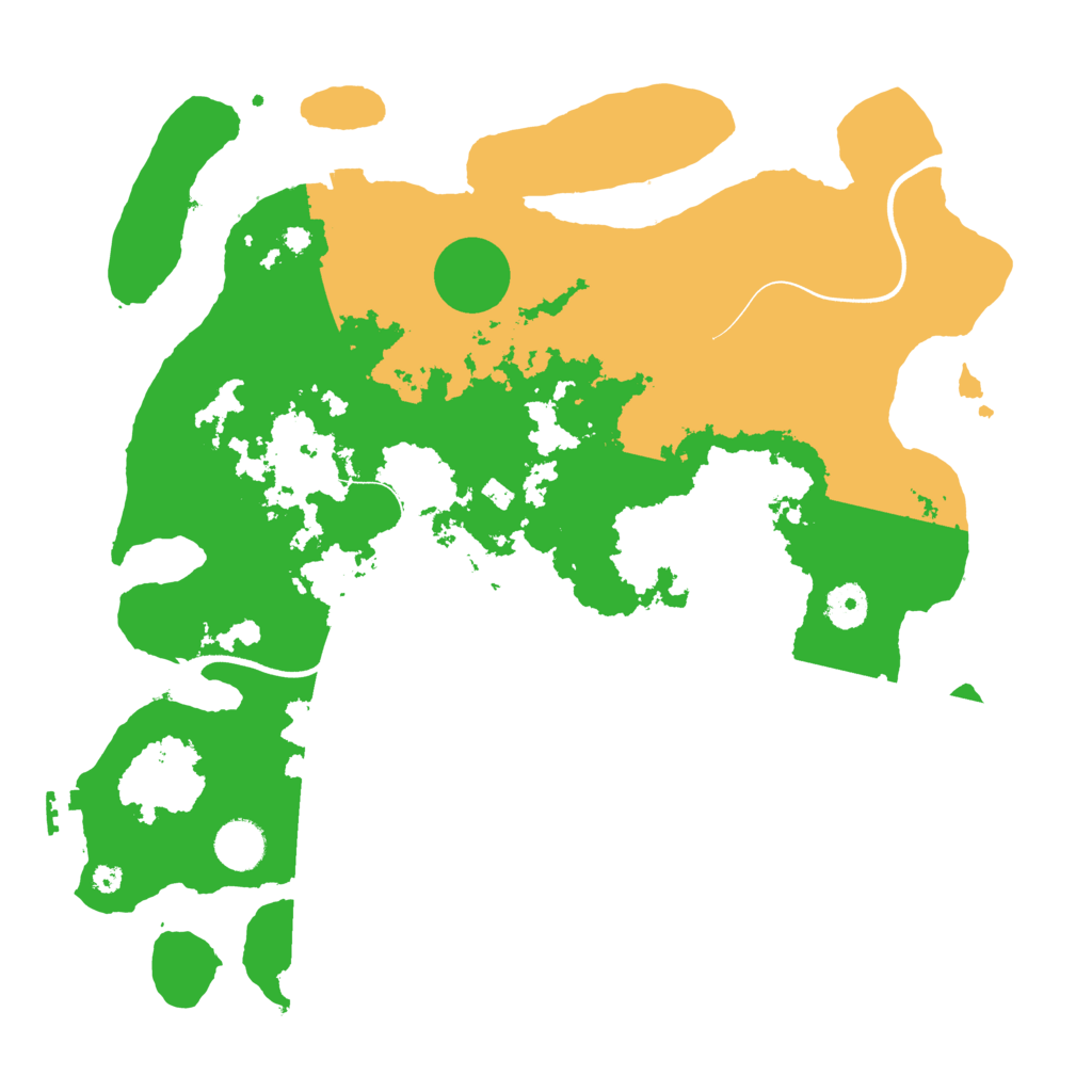 Biome Rust Map: Procedural Map, Size: 3800, Seed: 1184693089