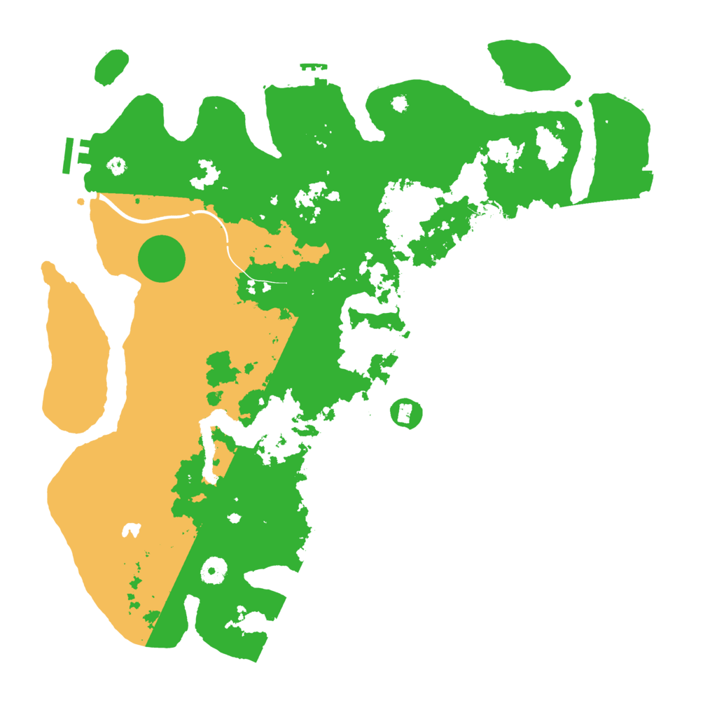 Biome Rust Map: Procedural Map, Size: 4000, Seed: 442309303