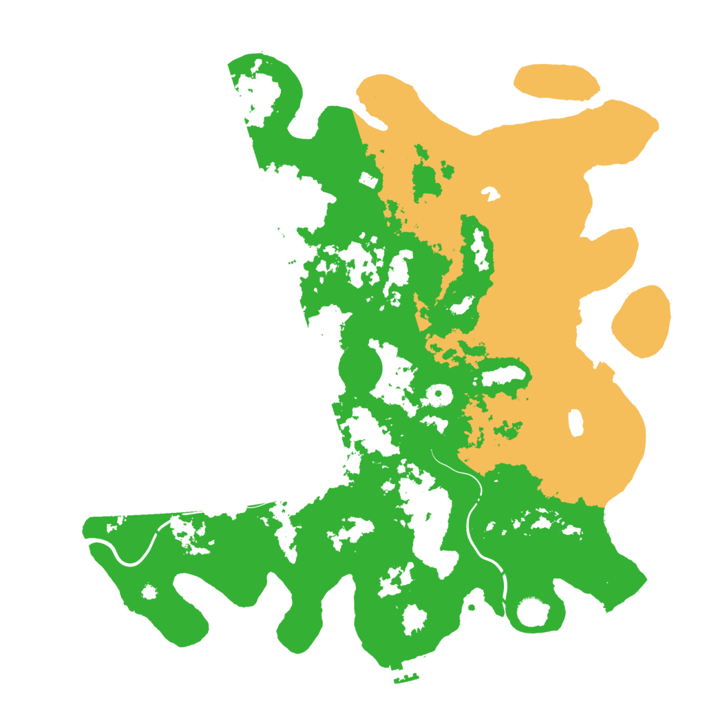Biome Rust Map: Procedural Map, Size: 4250, Seed: 343097417