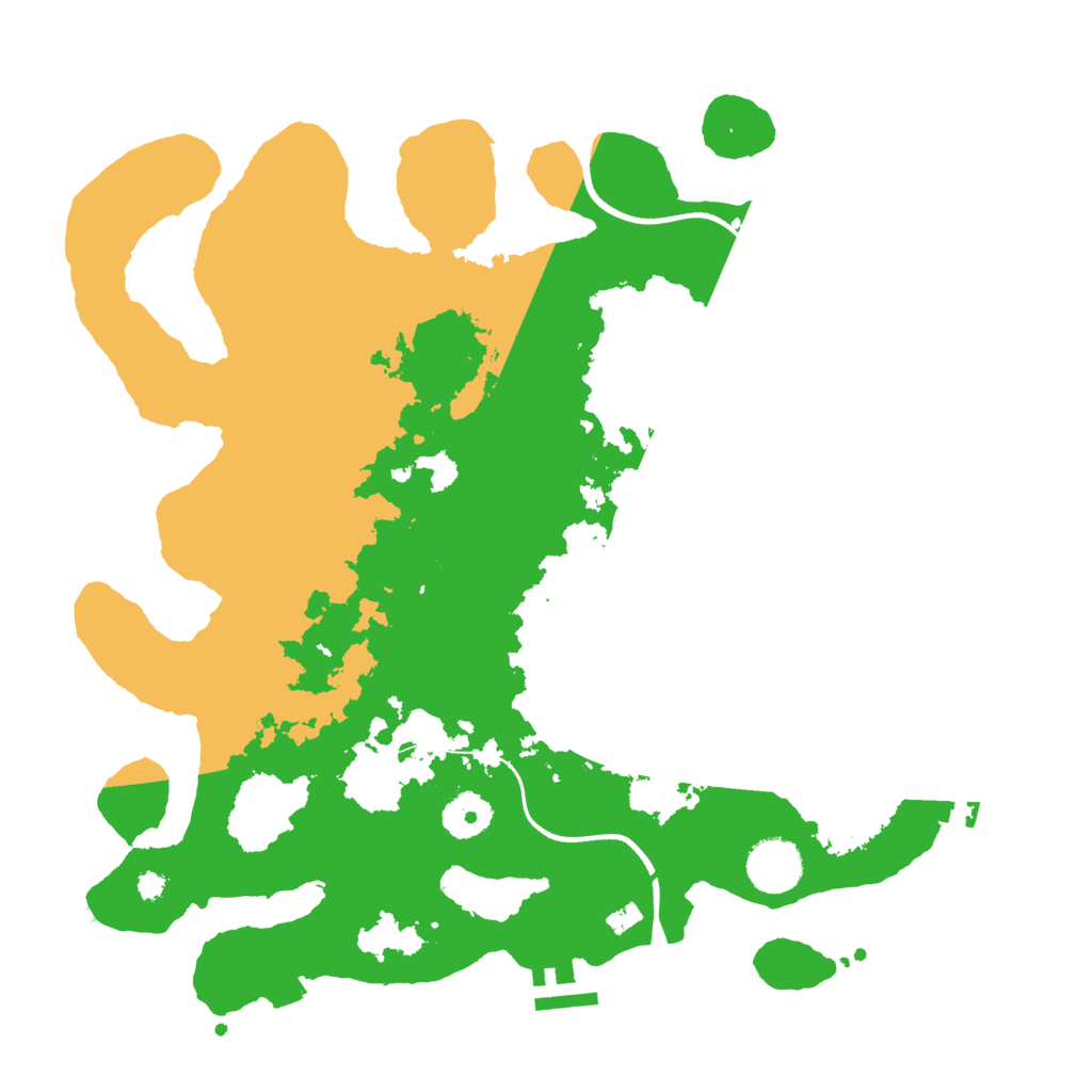 Biome Rust Map: Procedural Map, Size: 3500, Seed: 1380153763