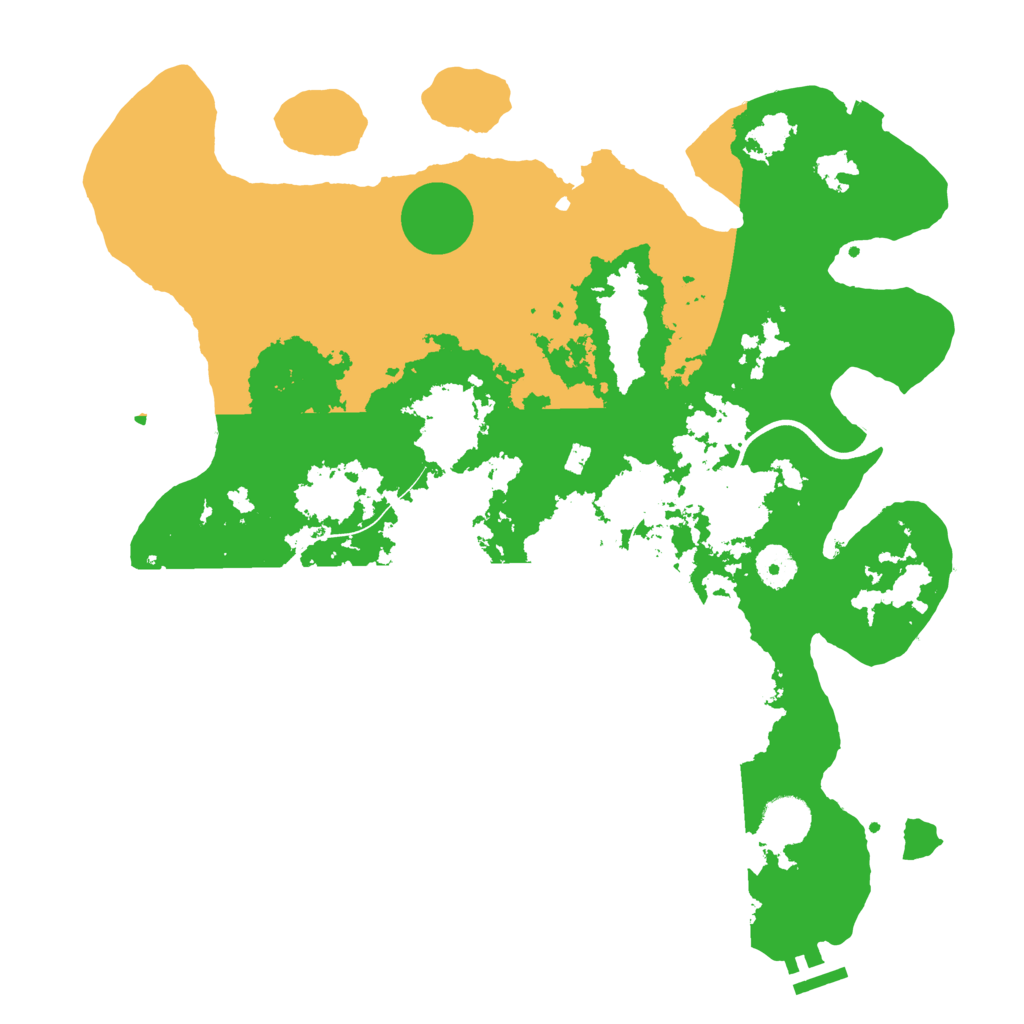 Biome Rust Map: Procedural Map, Size: 3750, Seed: 392639680