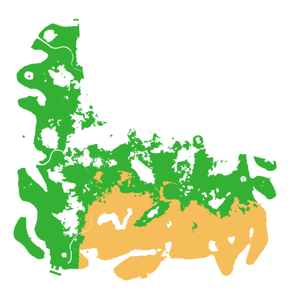 Biome Rust Map: Procedural Map, Size: 5000, Seed: 1571595049