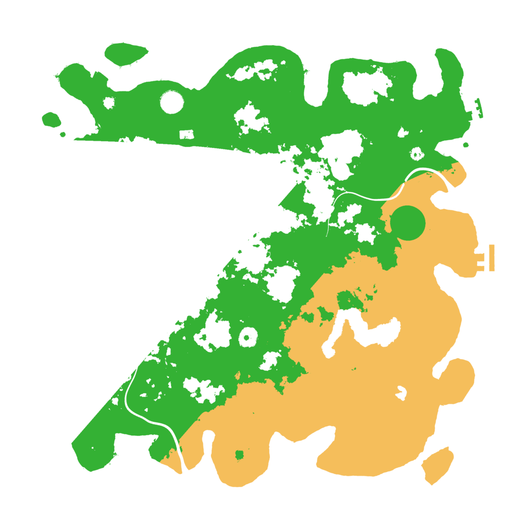 Biome Rust Map: Procedural Map, Size: 4000, Seed: 1314665177