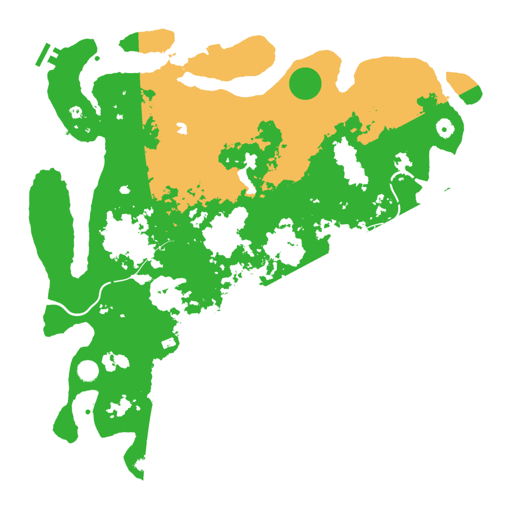 Biome Rust Map: Procedural Map, Size: 4250, Seed: 1112133946