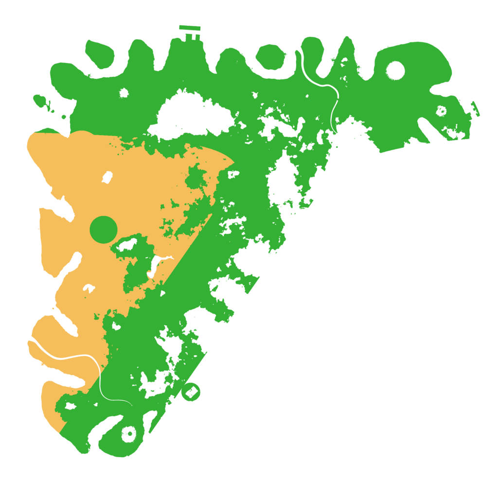 Biome Rust Map: Procedural Map, Size: 4750, Seed: 462452686