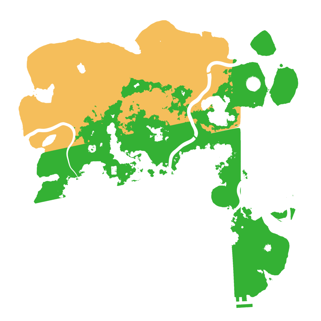 Biome Rust Map: Procedural Map, Size: 4000, Seed: 914863658