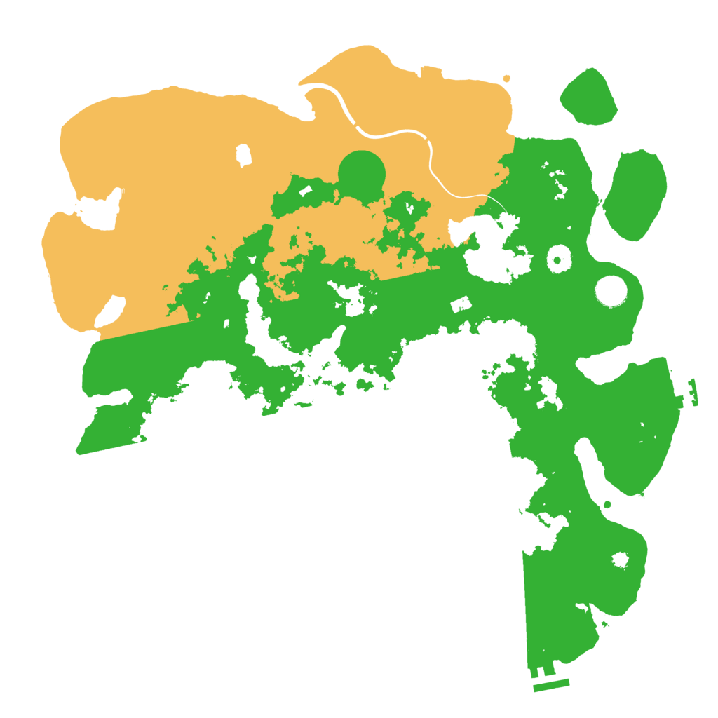 Biome Rust Map: Procedural Map, Size: 4000, Seed: 914863658