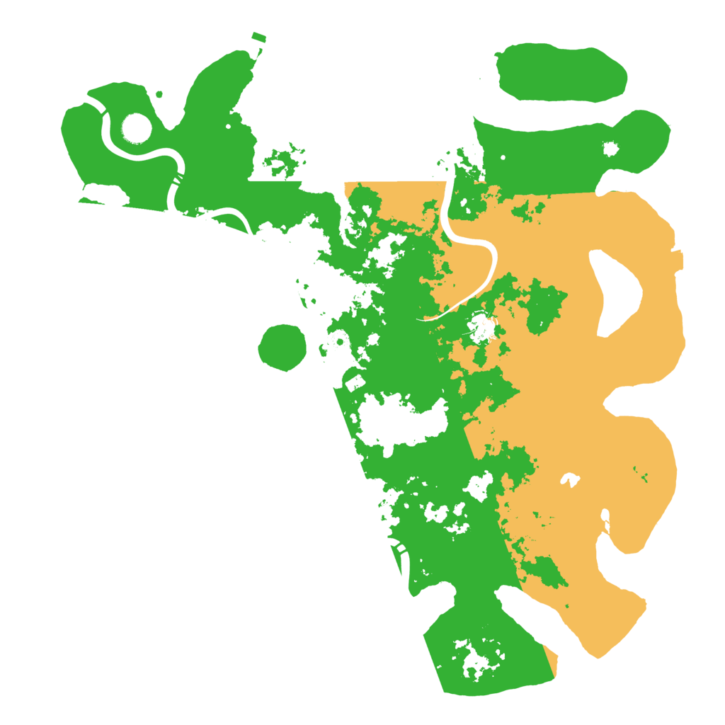 Biome Rust Map: Procedural Map, Size: 4250, Seed: 1198365879