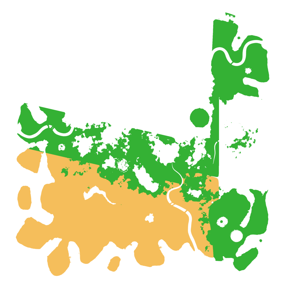 Biome Rust Map: Procedural Map, Size: 4250, Seed: 121459548