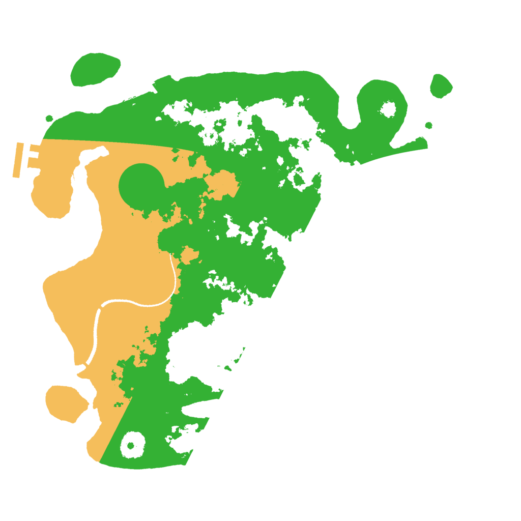 Biome Rust Map: Procedural Map, Size: 3000, Seed: 404222