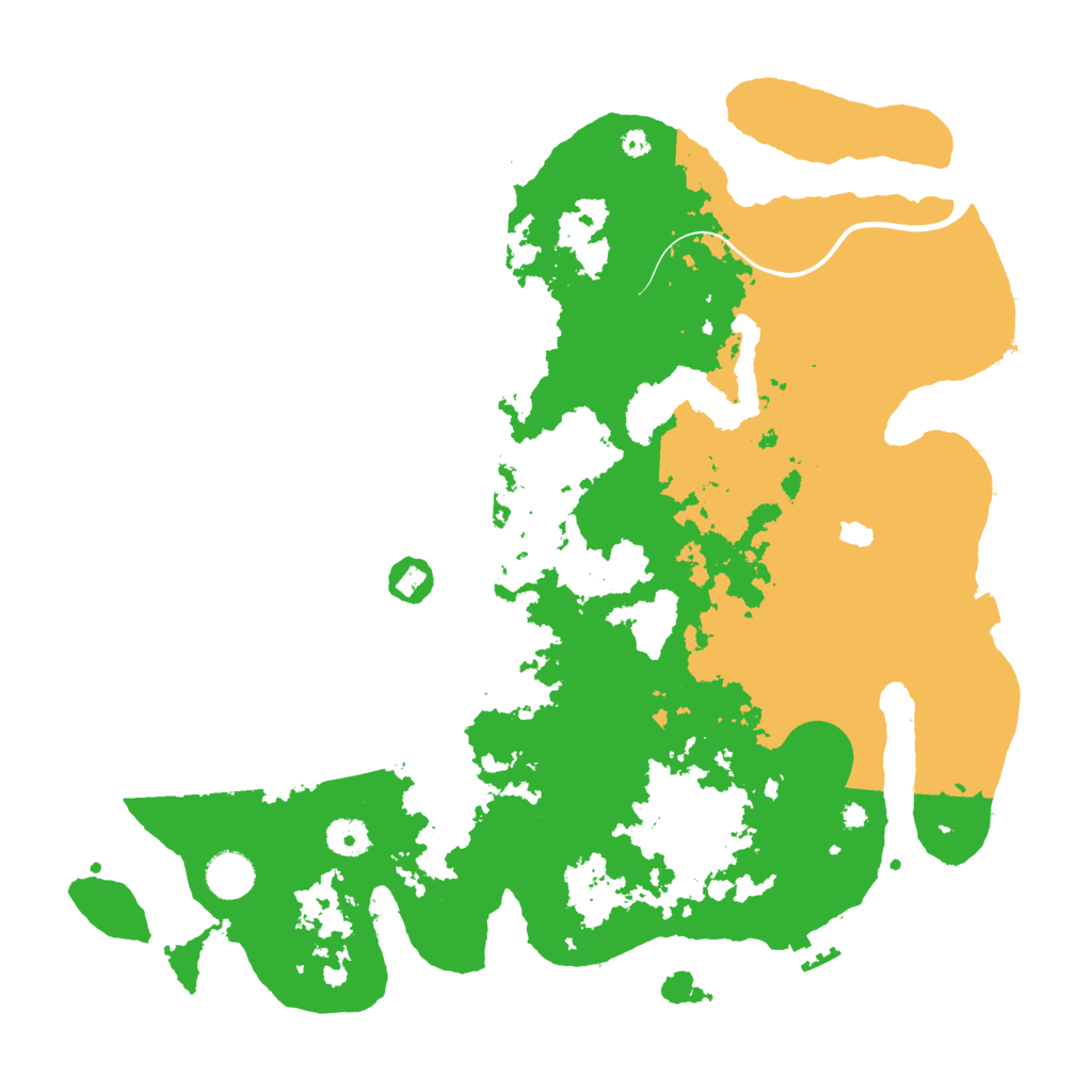 Biome Rust Map: Procedural Map, Size: 4000, Seed: 45678912