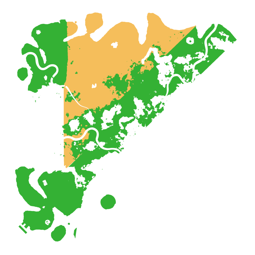 Biome Rust Map: Procedural Map, Size: 5000, Seed: 675823237