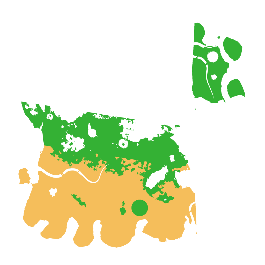 Biome Rust Map: Procedural Map, Size: 4250, Seed: 43482