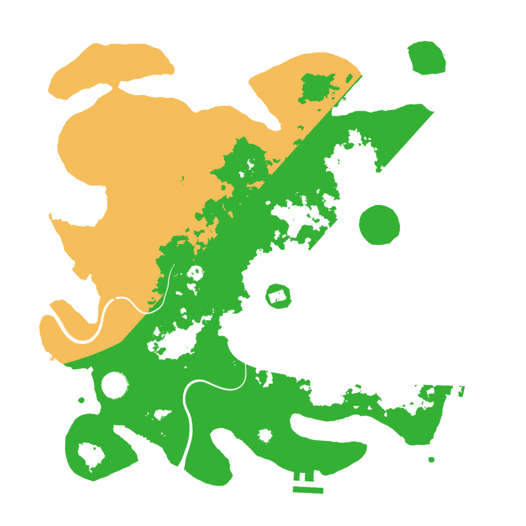 Biome Rust Map: Procedural Map, Size: 3500, Seed: 1934062791