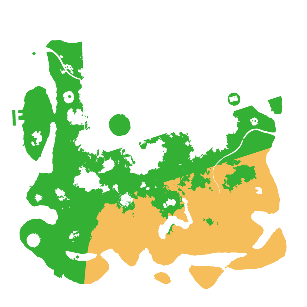 Biome Rust Map: Procedural Map, Size: 4000, Seed: 1635455462