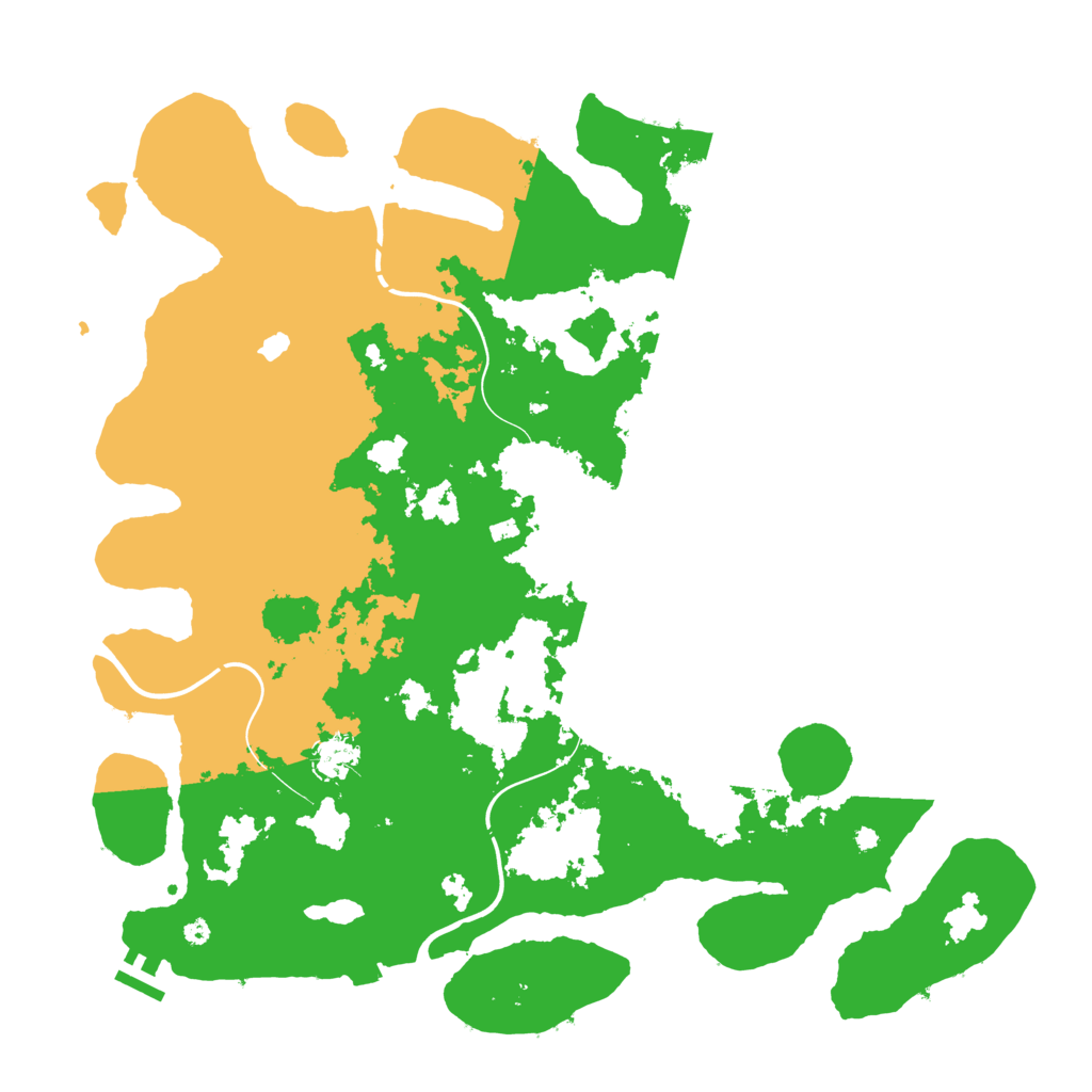 Biome Rust Map: Procedural Map, Size: 4250, Seed: 16319