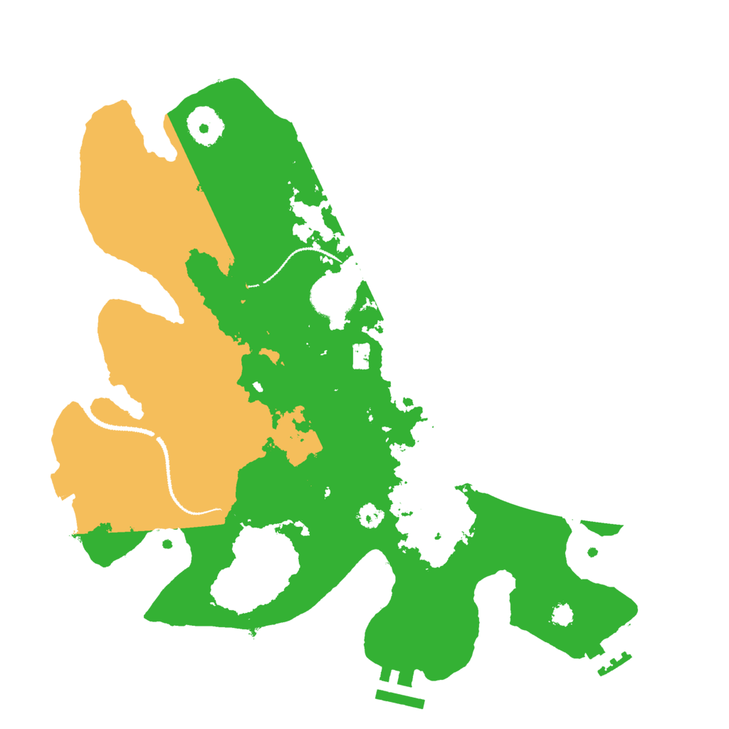 Biome Rust Map: Procedural Map, Size: 3000, Seed: 1462171350